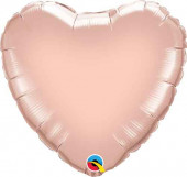 Balão Foil Coração Rose Gold