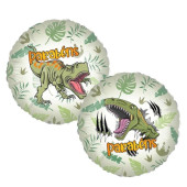 Balão Foil Dino Jurassic Party Parabéns 45cm