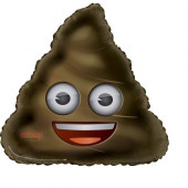 Balão Foil Emoji Poop 32