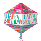 Balão Foil Estrela Aniversario 17