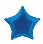 Balão Foil Estrela Azul  Royal 20