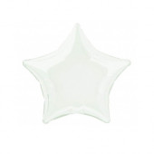 Balão Foil Estrela Branco 51cm