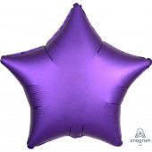 Balão Foil Estrela Púrpura Royal Acetinado 48cm