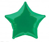Balão Foil Estrela Verde 51cm
