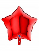 Balão Foil Estrela Vermelho 46cm
