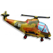 Balão Foil Helicóptero Puma 96cm