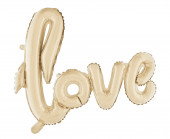 Balão Foil Love Dourado