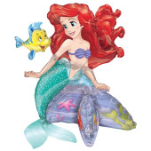 Balão Foil Multishape Ariel Pequena Sereia 50cm