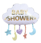 Balão Foil Nuvem Baby Shower 67cm