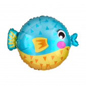 Balão Foil Peixe Balão Junior Shape 48cm