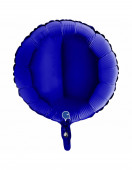 Balão Foil Redondo Azul Capri 46cm