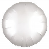Balão Foil Redondo Branco 43cm