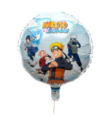 Balão Foil Redondo Naruto Shippuden 43cm