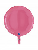 Balão Foil Redondo Rosa Bubble Gum 46cm