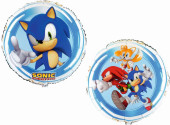Balão Foil Sonic, Knuckles e Tails 46cm