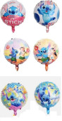 Balão Foil Stitch Rainbow 45cm