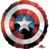 Balão foil SuperShape Escudo Capitão América