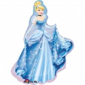 Balão Foil Supershape Princesa Cinderela 84 cm