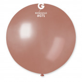 Balão Látex Rosa Dourado 80cm