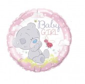 Balão metálico Ursinho - Baby Girl