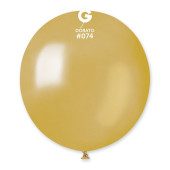 Balão Metalizado Dourado 19