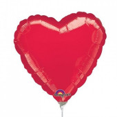 Balão Mini Coração Vermelho