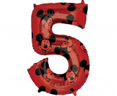 Balão Número 5 Mickey Disney