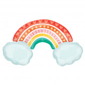 Balão Nuvem Rainbow Retro