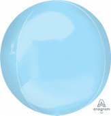 Balão Orbz Azul Pastel