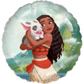 Balão Princesa Vaiana e Pua 18"