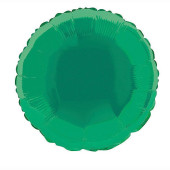 Balão Redondo Foil Verde 18" (46cm)