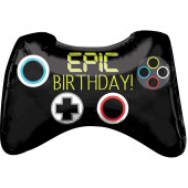 Balão Supershape Comando Consola Epic Birthday 71cm