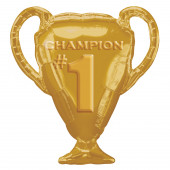 Balão Supershape Troféu Dourado