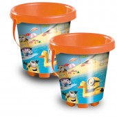 Balde Praia 18cm dos Minions