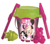 Balde Praia com Acessórios Minnie Disney