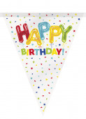 Bandeirola Happy Balloon Birthday