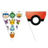 Bandeirolas Papel Pokémon Funny Go