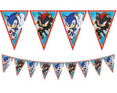 Bandeirolas Papel Sonic