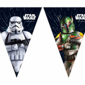 Bandeirolas Papel Star Wars Galaxy