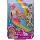 Barbie Sereia Muda de Cor