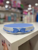 Base em EVA Lacinhos Azul