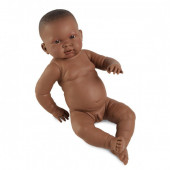 Bebé Africano sem Roupa 45 cm