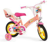 Bicicleta DC Super Friends Rosa 12 polegadas