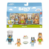 Blister 4 Figuras Bluey Pavlova