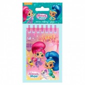 Bloco A7 com argolas Shimmer e Shine