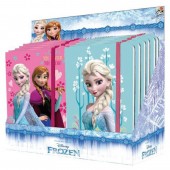 Bloco c/ elástico Frozen - Sortido