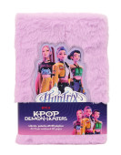 Bloco de Notas Fluffy Huntrix Kpop Demon Hunters Bloco de Notas Fluffy Huntrix Kpop Demon Hunters