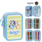 Bluey - Estojo Triplo Giotto