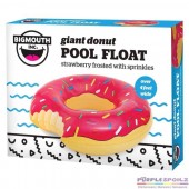 Bóia insuflável Gigante Donut Rosa