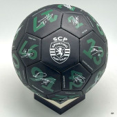 Bola Futebol Sporting Assinaturas Preta 2025/26
